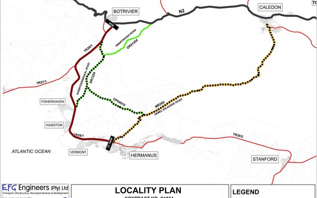 Gansbaai Update of R43 Roadworks_1